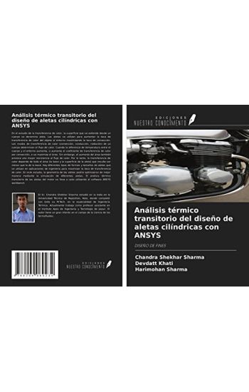 Análisis térmico transitorio del diseño de aletas cilíndricas con ANSYS
