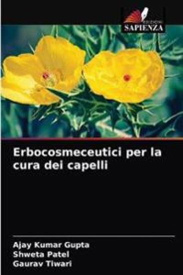Erbocosmeceutici per la cura dei capelli – Ajay Kumar Gupta, kirjan kansikuva