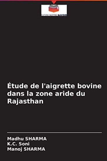 Étude de l'aigrette bovine dans la zone aride du Rajasthan