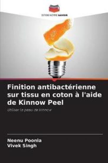 Finition antibactérienne sur tissu en coton à l'aide de Kinnow Peel