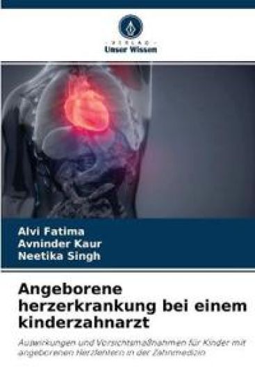 Angeborene herzerkrankung bei einem kinderzahnarzt