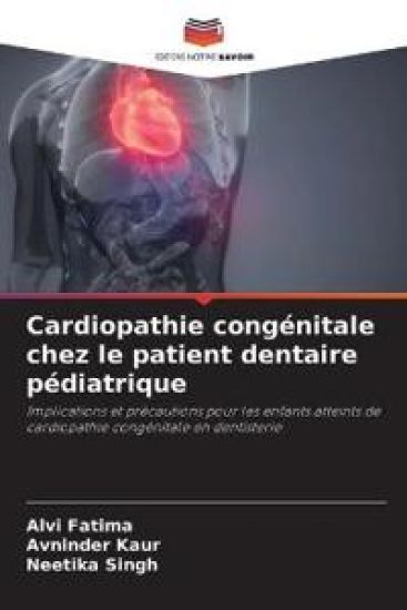 Cardiopathie congénitale chez le patient dentaire pédiatrique