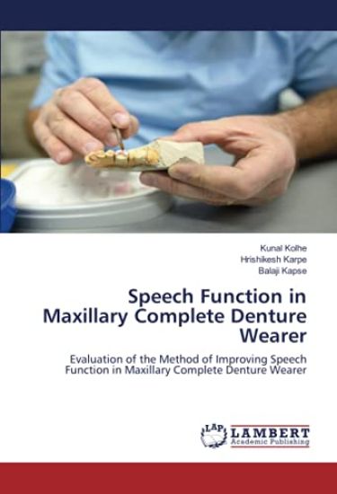 Speech Function in Maxillary Complete Denture Wearer