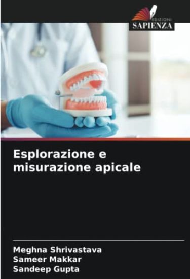 Esplorazione e misurazione apicale – Meghna Shrivastava, kirjan kansikuva