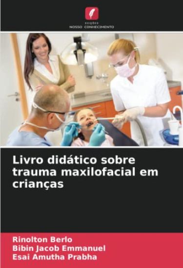 Livro didático sobre trauma maxilofacial em crianças
