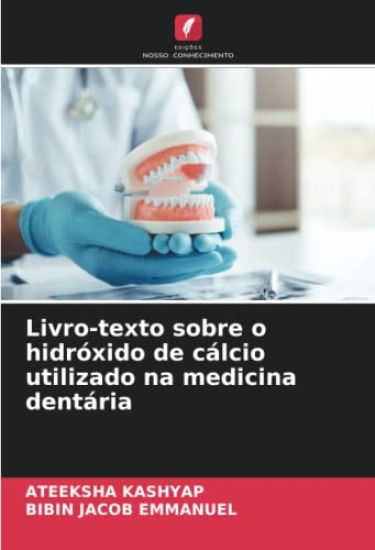 Livro-texto sobre o hidróxido de cálcio utilizado na medicina dentária