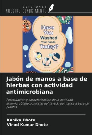 Jabón de manos a base de hierbas con actividad antimicrobiana