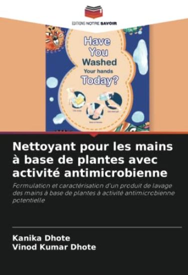 Nettoyant pour les mains à base de plantes avec activité antimicrobienne