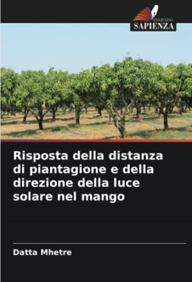 Risposta della distanza di piantagione e della direzione della luce solare nel mango