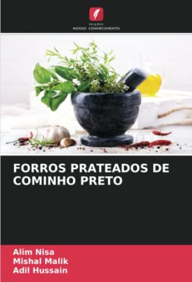 FORROS PRATEADOS DE COMINHO PRETO
