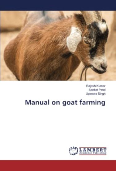 Manual on goat farming – Rajesh Kumar, kirjan kansikuva