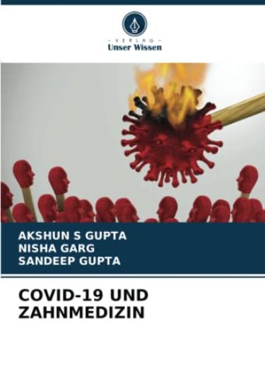 COVID-19 UND ZAHNMEDIZIN – Akshun S Gupta, kirjan kansikuva