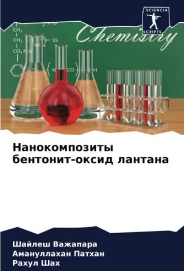 Nanokompozity bentonit-oxid lantana – Shajlesh Vazhapara, kirjan kansikuva