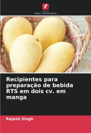Recipientes para preparação de bebida RTS em dois cv. em manga