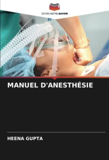 MANUEL D'ANESTHÉSIE