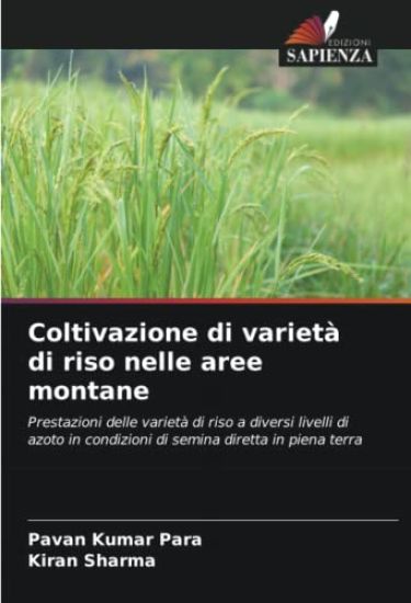 Coltivazione di varietà di riso nelle aree montane
