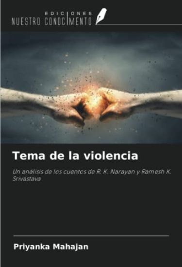 Tema de la violencia – Priyanka Mahajan, kirjan kansikuva