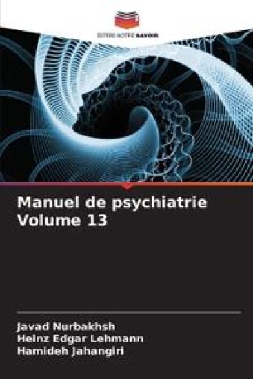 Manuel de psychiatrie Volume 13 – Javad Nurbakhsh, kirjan kansikuva