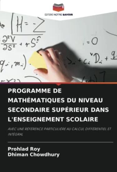 PROGRAMME DE MATHÉMATIQUES DU NIVEAU SECONDAIRE SUPÉRIEUR DANS L'ENSEIGNEMENT SCOLAIRE