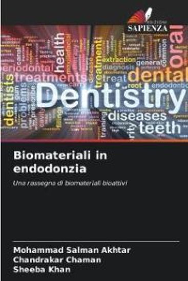 Biomateriali in endodonzia – Mohammad Salman Akhtar, kirjan kansikuva