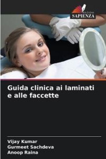 Guida clinica ai laminati e alle faccette – Vijay Kumar, kirjan kansikuva