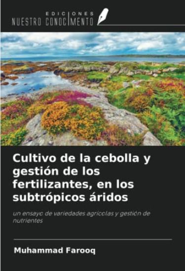 Cultivo de la cebolla y gestión de los fertilizantes, en los subtrópicos áridos