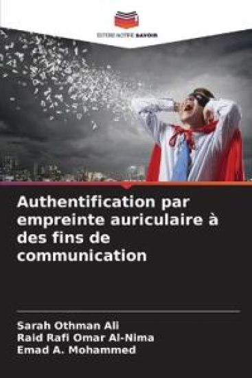 Authentification par empreinte auriculaire à des fins de communication