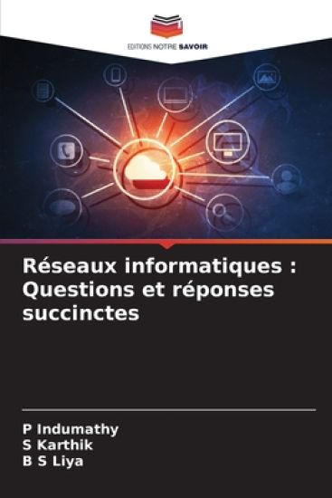 Réseaux informatiques – P Indumathy, kirjan kansikuva