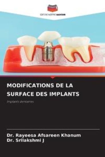 Modifications de la Surface Des Implants