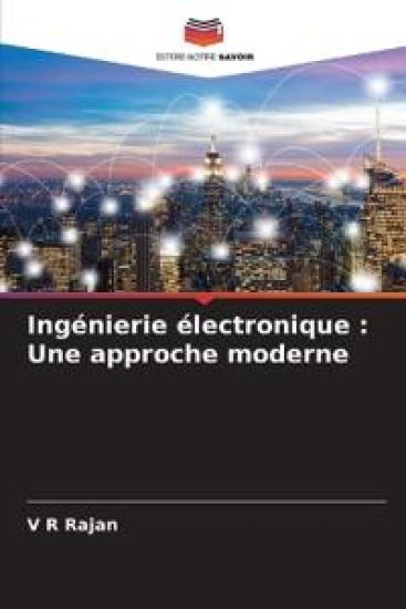 Ingénierie électronique – V R Rajan, kirjan kansikuva