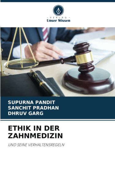Ethik in Der Zahnmedizin – Supurna Pandit, kirjan kansikuva