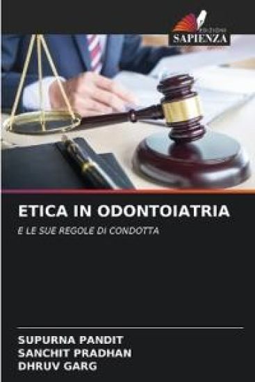Etica in Odontoiatria – Supurna Pandit, kirjan kansikuva