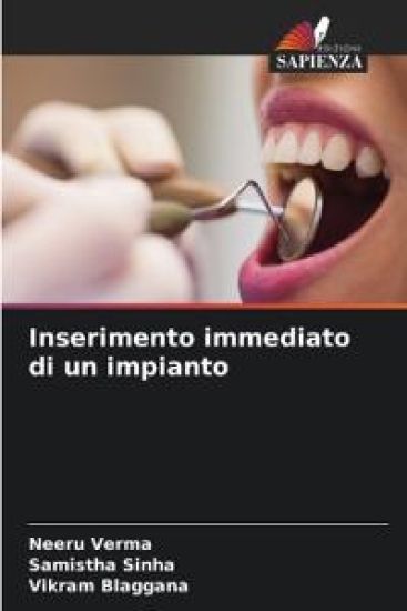 Inserimento immediato di un impianto – Neeru Verma, kirjan kansikuva