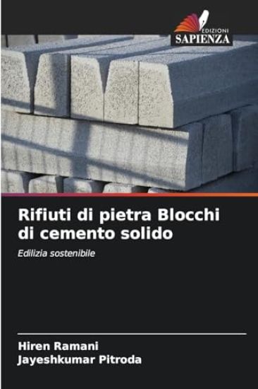 Rifiuti di pietra Blocchi di cemento solido