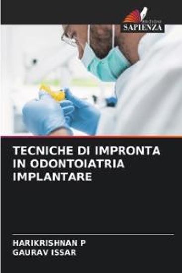 Tecniche Di Impronta in Odontoiatria Implantare – Harikrishnan P, kirjan kansikuva