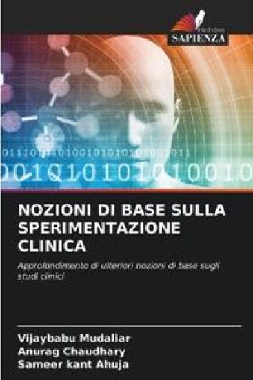 Nozioni Di Base Sulla Sperimentazione Clinica – Vijaybabu Mudaliar, kirjan kansikuva