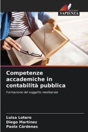 Competenze accademiche in contabilità pubblica – Luisa Lotero, kirjan kansikuva