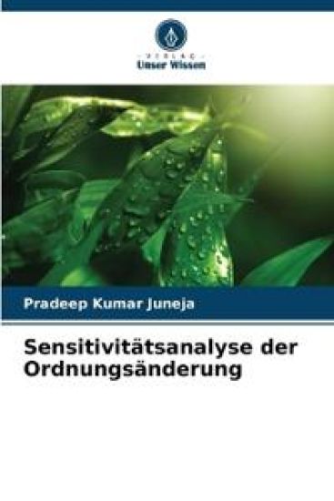 Sensitivitätsanalyse der Ordnungsänderung