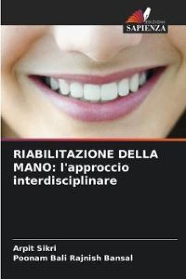 Riabilitazione Della Mano – Arpit Sikri, kirjan kansikuva