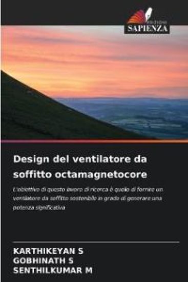 Design del ventilatore da soffitto octamagnetocore