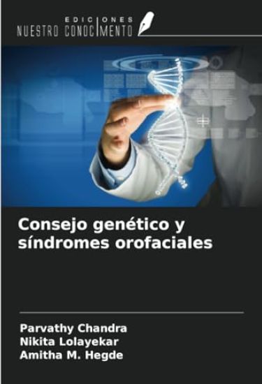 Consejo genético y síndromes orofaciales – Parvathy Chandra, kirjan kansikuva