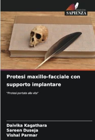Protesi maxillo-facciale con supporto implantare