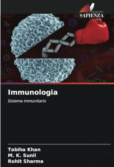 Immunologia – Tabiha Khan, kirjan kansikuva