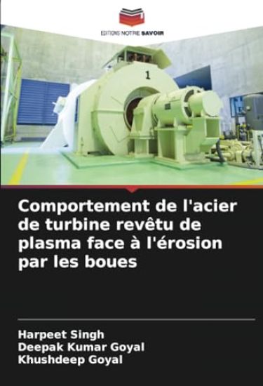 Comportement de l'acier de turbine revêtu de plasma face à l'érosion par les boues