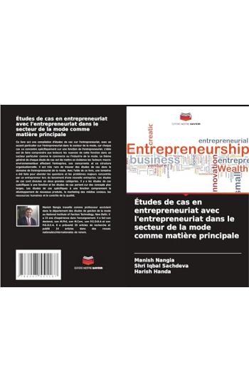 Études de cas en entrepreneuriat avec l'entrepreneuriat dans le secteur de la mode comme matière principale