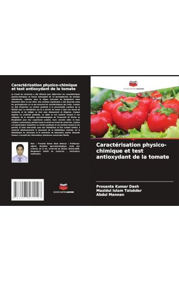 Caractérisation physico-chimique et test antioxydant de la tomate