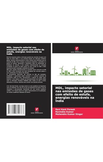 MDL, impacto setorial nas emissões de gases com efeito de estufa, energias renováveis na Índia