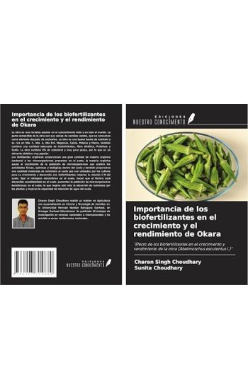 Importancia de los biofertilizantes en el crecimiento y el rendimiento de Okara – Charan Singh Choudhary, kirjan kansikuva