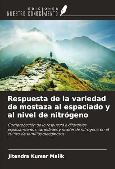 Respuesta de la variedad de mostaza al espaciado y al nivel de nitrógeno