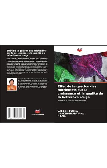 Effet de la gestion des nutriments sur la croissance et la qualité de la betterave rouge